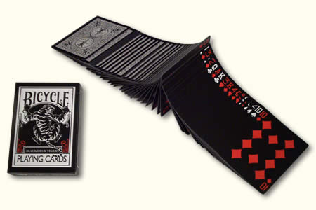 Black Tiger BICYCLE red deck