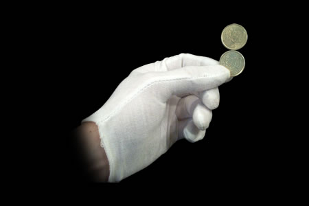 Balancing coin 50 cts d'Euro