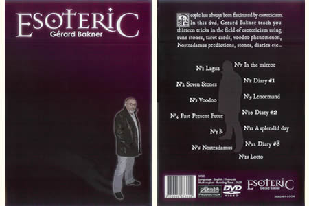 DVD Esoteric (G. Bakner) - gerard bakner