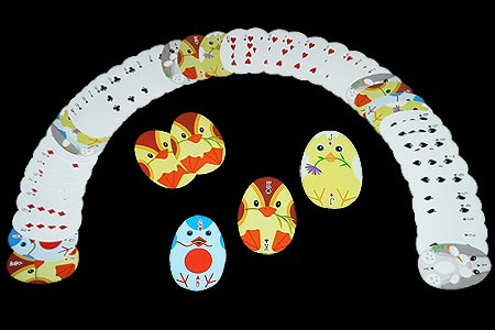 Jeu de Cartes Oeuf - Dos Poule