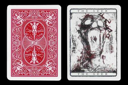 King of Diamonds & The Seer BICYCLE Card