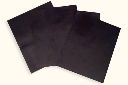 Papier flash noir (21 x 25 cm)
