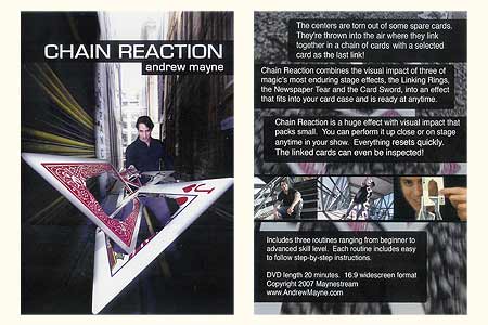 DVD Chain Reaction - andrew mayne