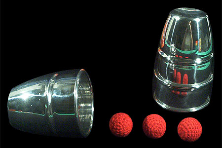 Chop Cup and Balls Combo Aluminium