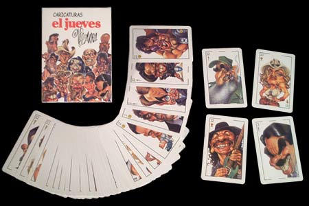 FOURNIER deck with caricatures