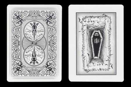 Coffin BICYCLE Ghost Card