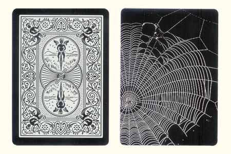 Spider web BICYCLE Card