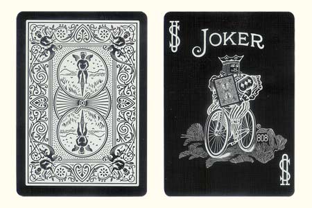 Carta BICYCLE Tiger Joker con dorso