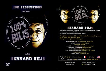 DVD 100% BILIS - bernard bilis