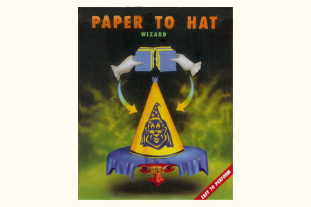 Paper to wizard hat