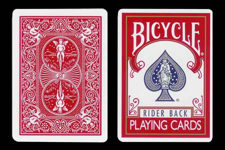 Carte Bicycle Face Etui