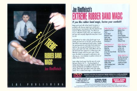 DVD Extreme Rubberband Magic - joe rindfleish