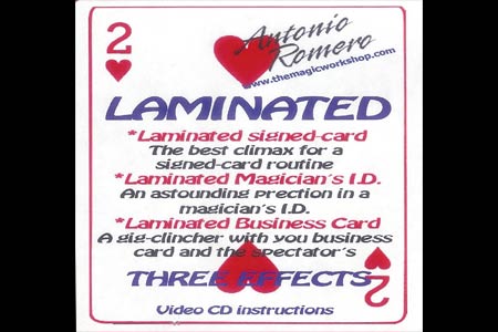 Laminated - antonio romero