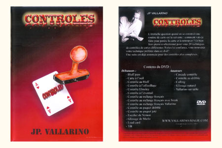 DVD Control de Cartas - jean-pierre vallarino