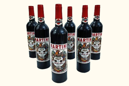 Multiplication de 8 bouteilles de Martini - tora-magic