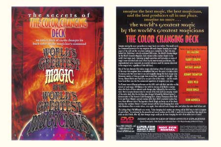 DVD The Secrets Of Color Changing Deck