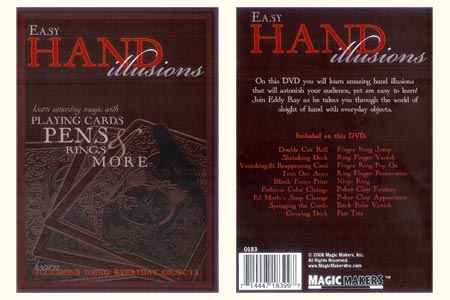 DVD Easy Hand Illusions - eddy ray