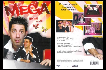 DVD Méga Génial - jb chevalier