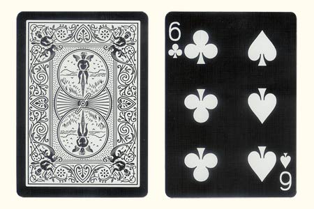 Carte Tiger double index 6 noir