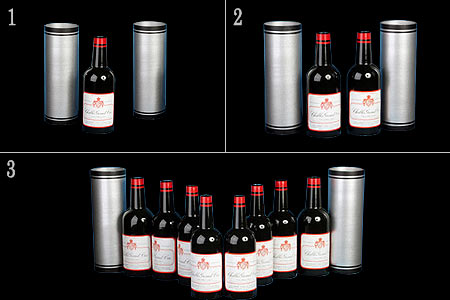 Multiplication of 8 vine bottles - tora-magic