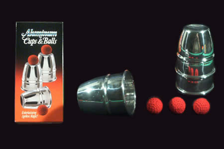 Aluminium cups (with 4 balls)