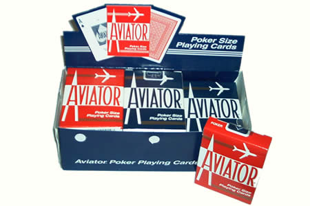 Caja de barajas AVIATOR