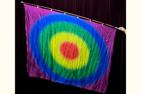 Appearing of big flag Appearing of big flag