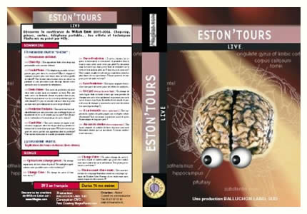 DVD Eston Tours live (W. Eston) - william eston
