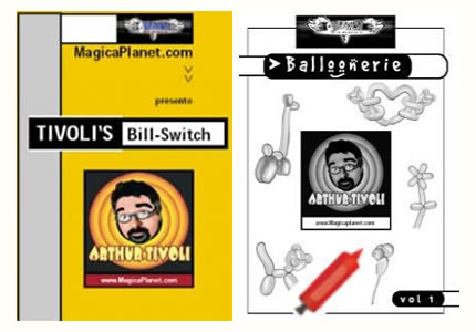 Lot DVD Bill-Switch & Livret ballons - arthur tivoli