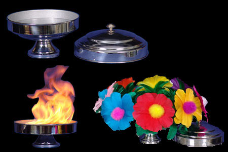 De cacerola de fuego a flores - Fire to Flower Pan - tora-magic