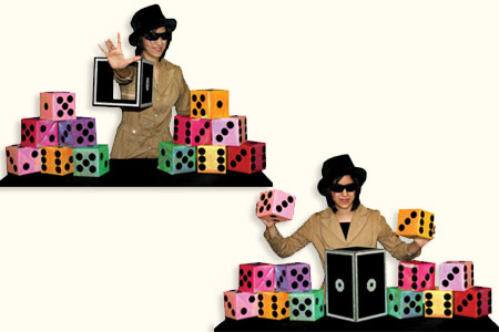 Super Big Dice Frame Folding - tora-magic