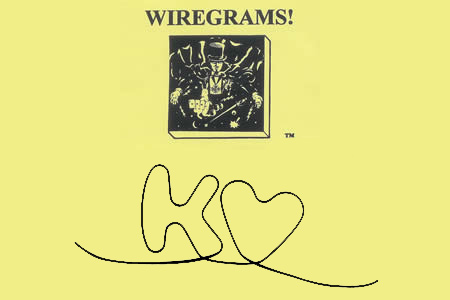 Wiregram Roi de coeur