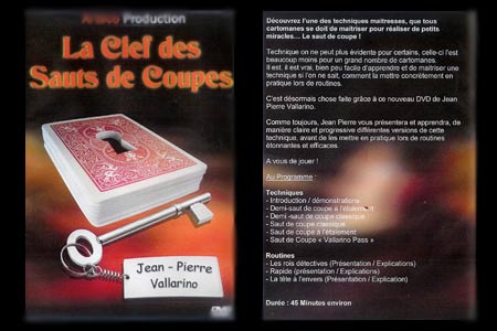 DVD La clef des Sauts de coupes - jean-pierre vallarino