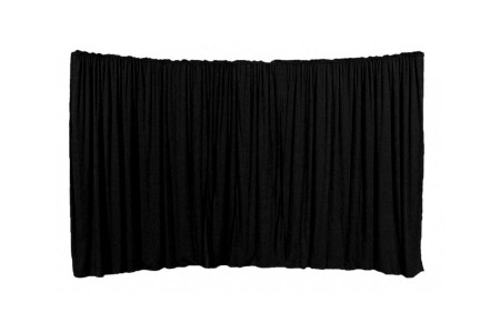 Curtains of scene Spider-flex Black