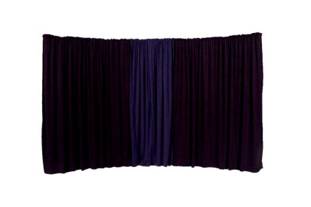 Curtains of scene Spider-flex Black