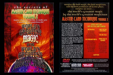 DVD The Secrets of Master Card Technique (Vol.2)