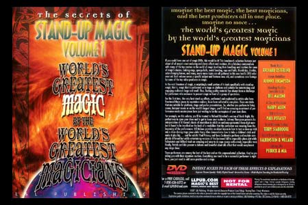 DVD The Secrets of Stand-up Magic (Vol.1)