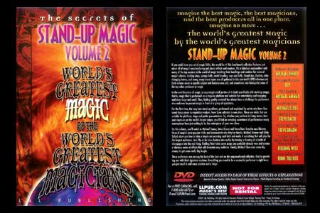 DVD The Secrets of Stand-up Magic (Vol.2)