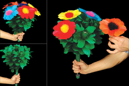 Bouquet deluxe qui refleurit 1 x 5 fleurs - tora-magic