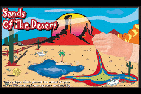 Les sables du désert