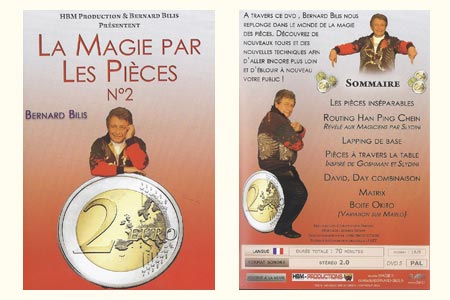 DVD La magie par les pièces (Vol.2) - bernard bilis