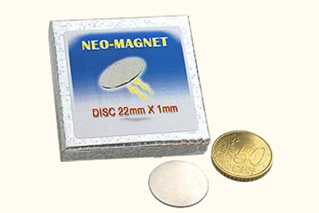 Aimant rond (22 x 1 mm) Aimant rond (22 x 1 mm)