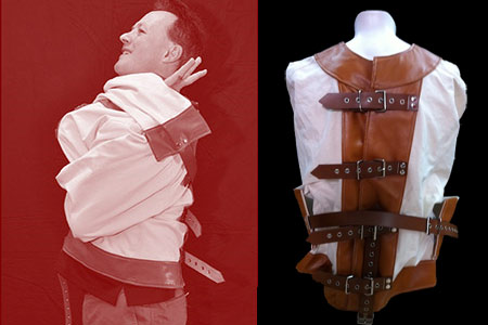 Double Straight Jacket (prop and DVD) - alan wong