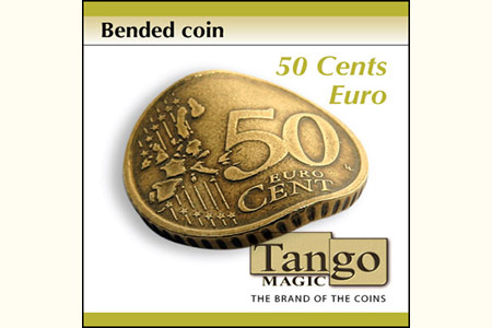 Bended Coin 50 cents Euro