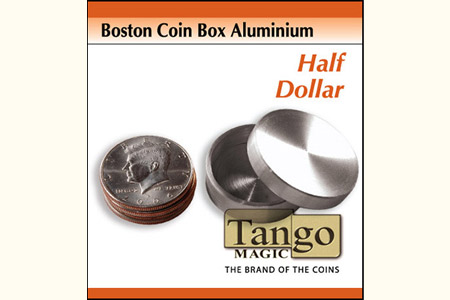 Boston Coin Box Half Dollar Aluminum - mr tango