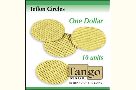 Teflon cricles Dollar size (10 units)