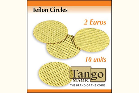 Teflon Circle 2 Euro size (10 units)
