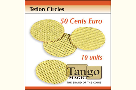 Teflon Circle 50 cent Euro size (10 units)