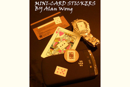Mini-Cartas pegatinas (Stickers) - alan wong
