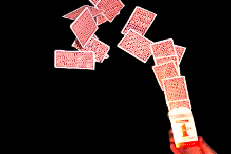 Card Fountain illusion
